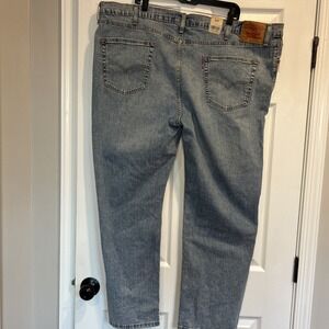 NWT Levi's 541 Athletic Taper Jeans‎ Mens Size 48x32 Light Blue Stretch Denim